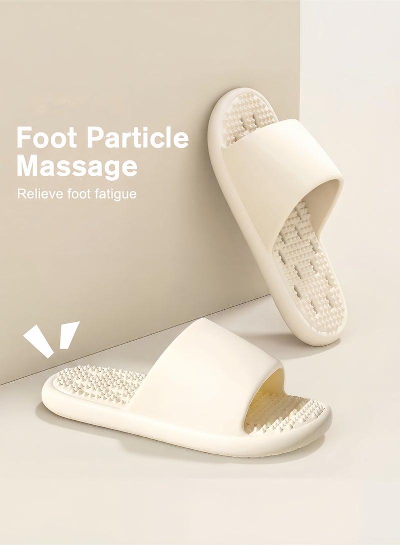 Baytak Bathroom Slippers Shower Slipper Bath Shoes, Anti-Slip Quick-Drying EVA House Slides, Soft Comfortable Thick Sole Indoor Outdoor Sandals - Image 3
